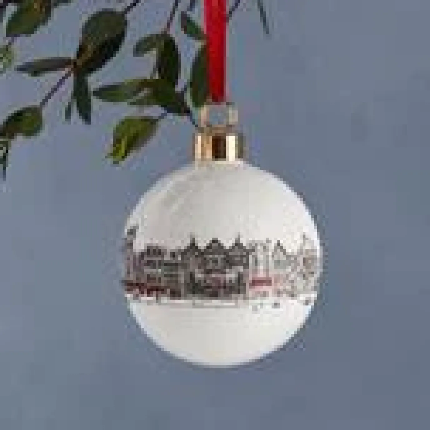 Santa's Sleigh Christmas Bauble