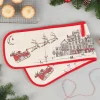 Santa's Sleigh Double Oven Glove