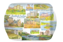 Scottish Castles & Houses Melamine Scatter Tray