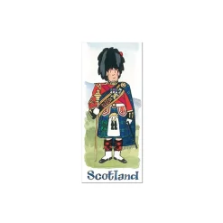 Scottish Drum Major Bookmark
