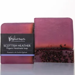 Scottish Heather Organic Glycerine Soap 150g