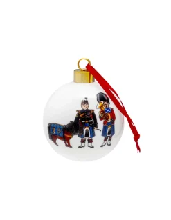 Scottish Pipers Bauble Boxed