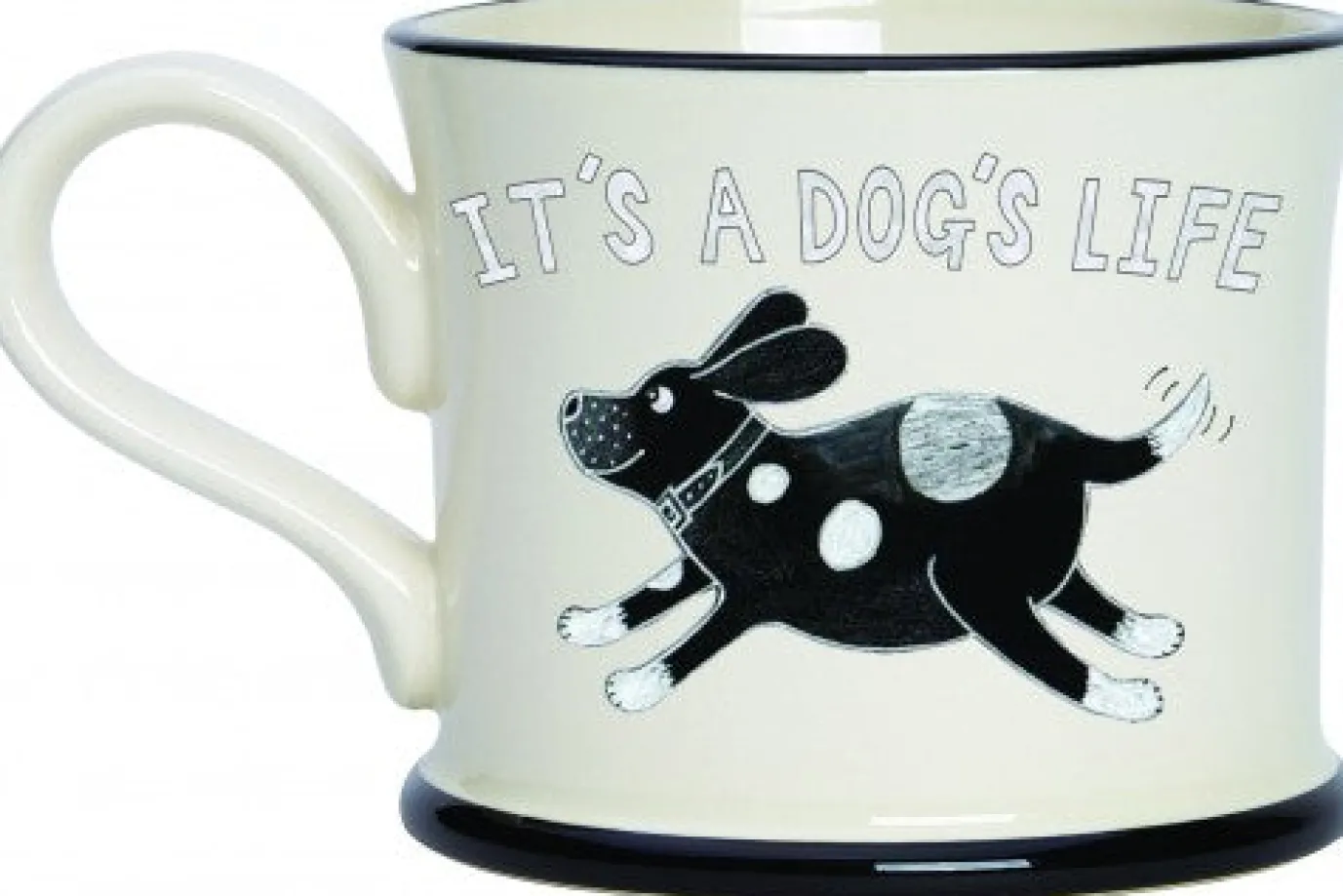 Sea Dog - It's a Dog's Life Mug by Moorland Pottery