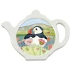 Sea Thrift Puffins Tea Bag Tidy