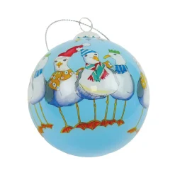 Seagull Hand-painted Glass Bauble