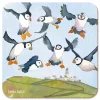 Sealife Puffins Coaster