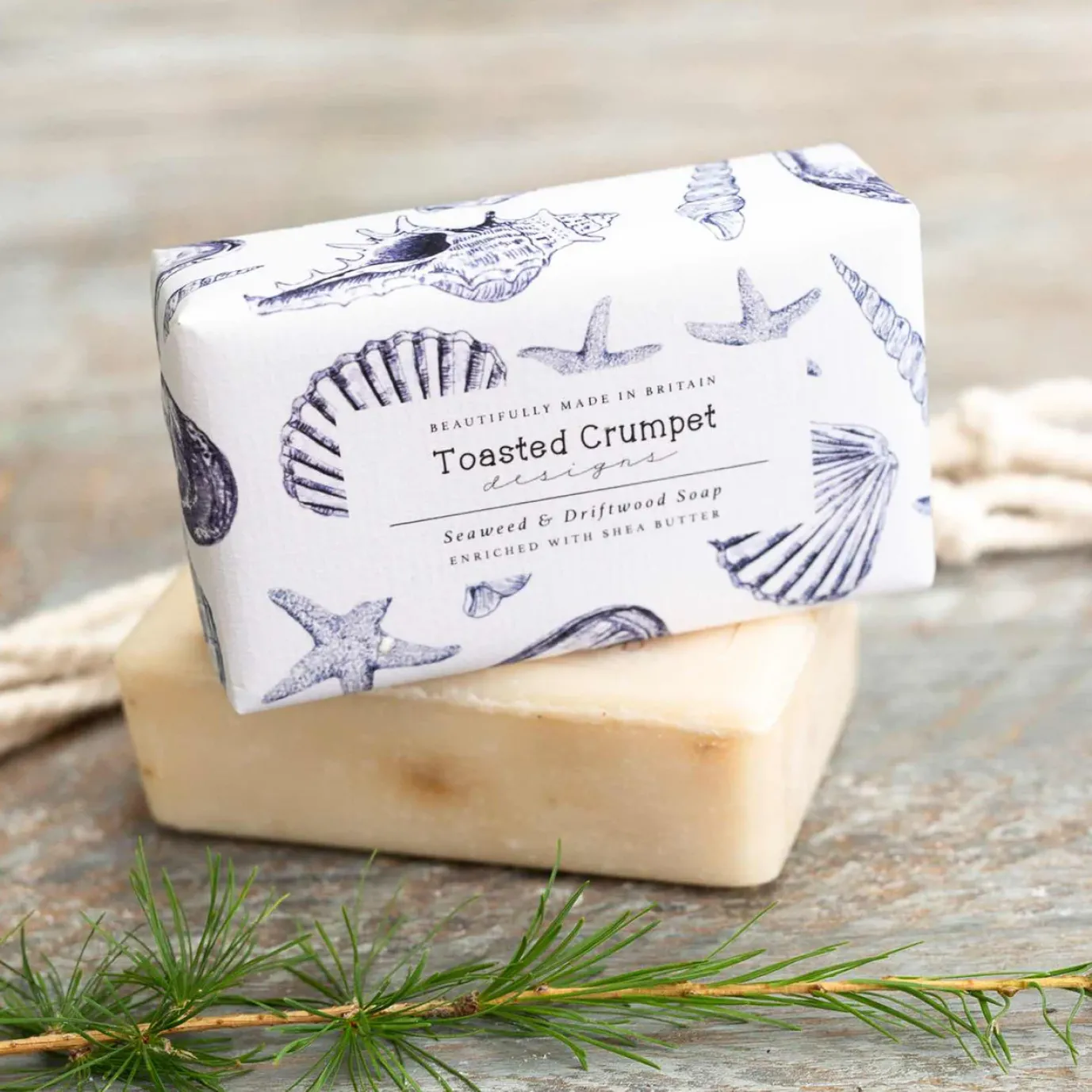 Seaweed & Driftwood Soap