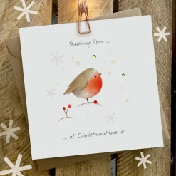 Sending Love at Christmastime Card