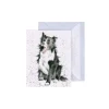 'Shadow' Border Collie Gift Enclosure Card