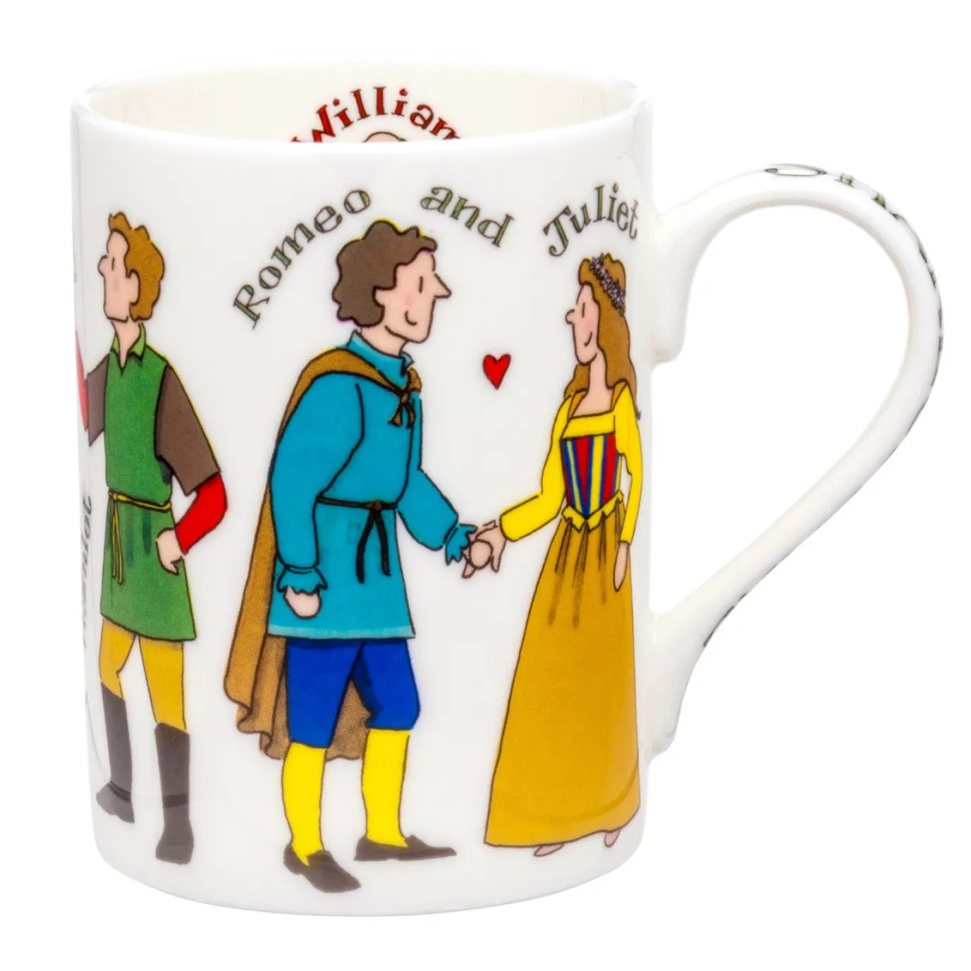 Shakespeare Characters Mug Boxed