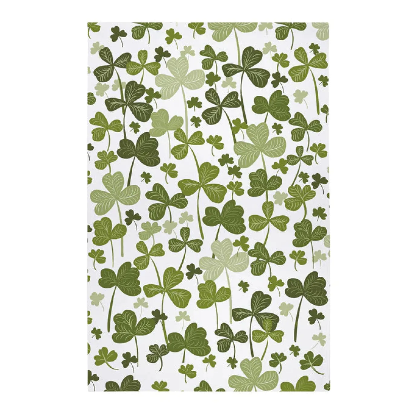 Shamrocks 2024 Cotton Tea Towel