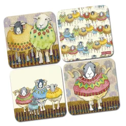 Sheep in Sweaters Coasters - Set of 4