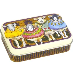 Sheep in Sweaters Hinged Small Rectangular Tin
