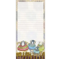Sheep in Sweaters Lined Magnetic Pad