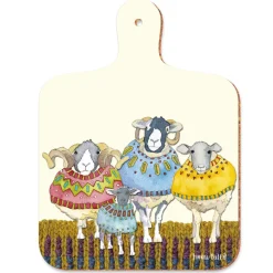 Sheep in Sweaters Mini Chopping Board