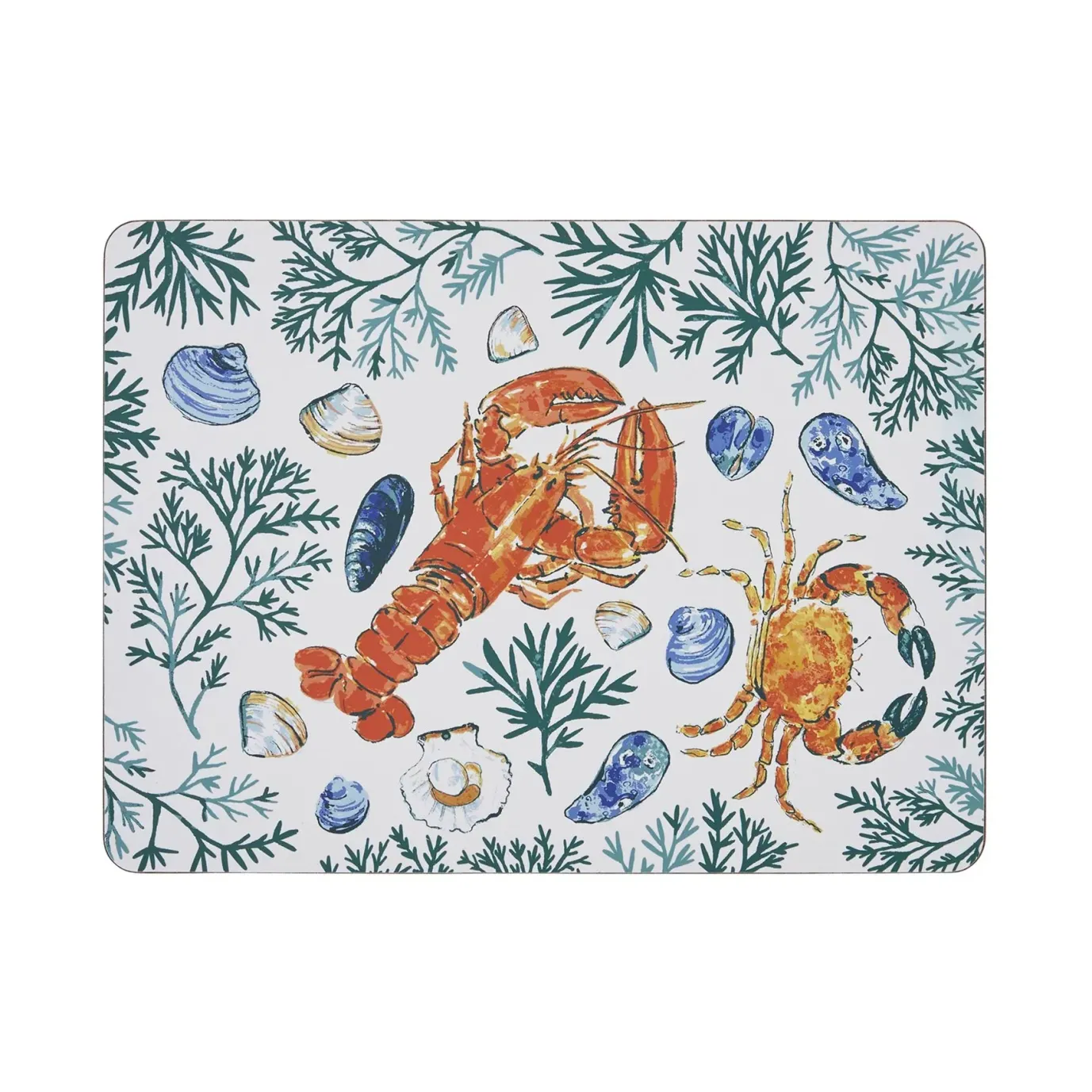 Shellfish Set of 4 Placemats