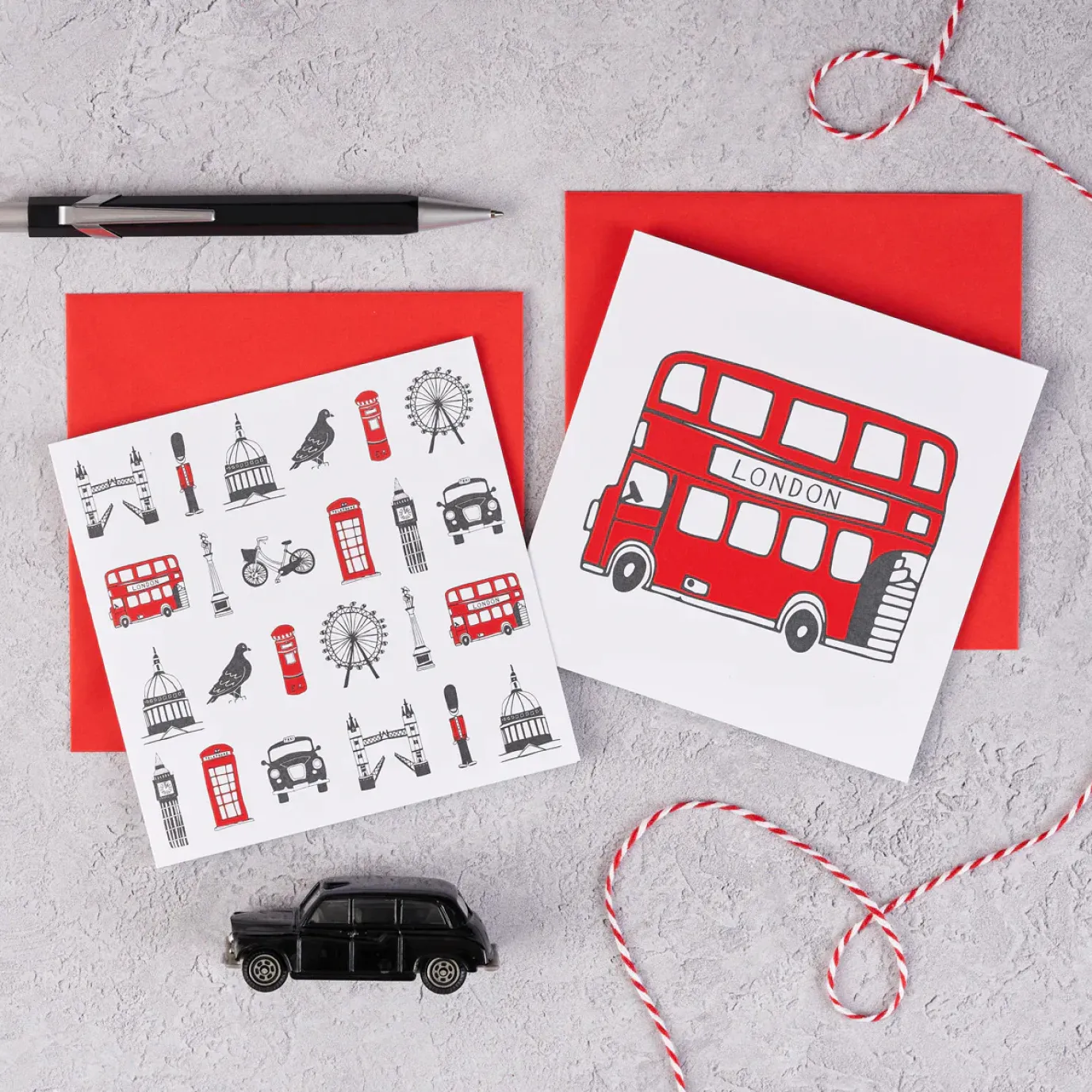 Simply London Pack of 8 Notecards