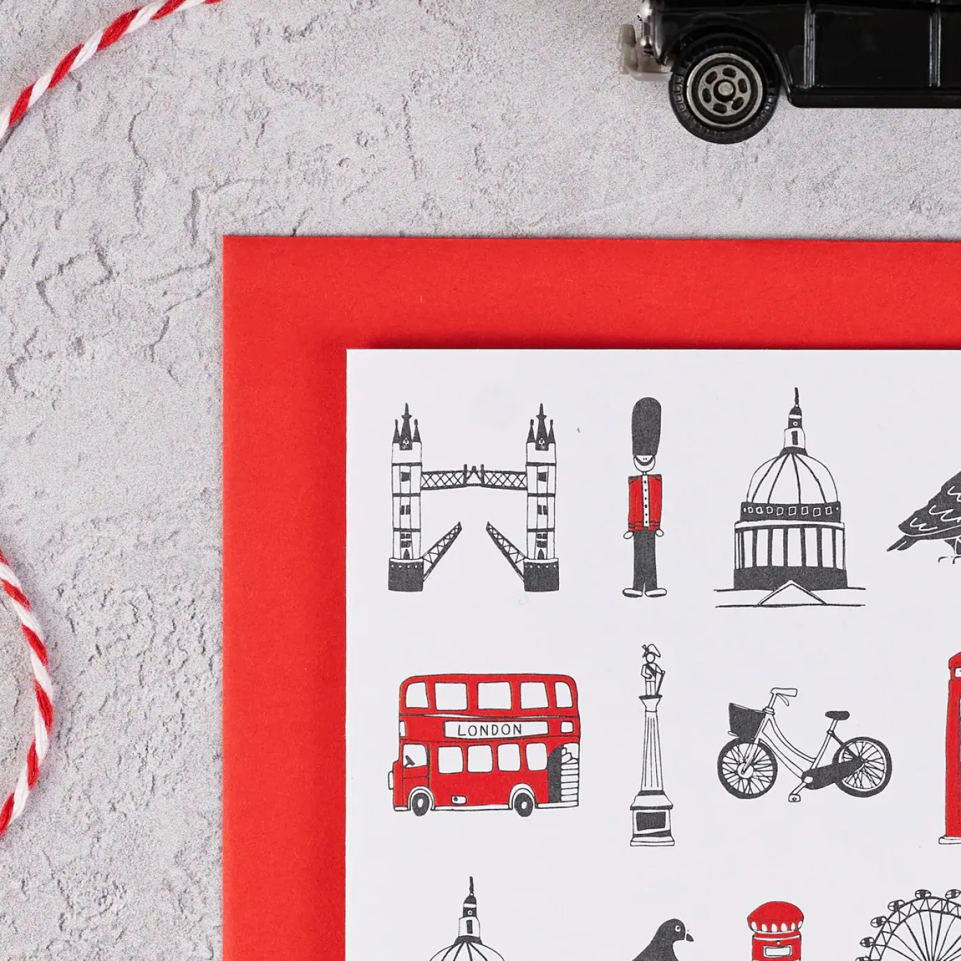 Simply London Pack of 8 Notecards