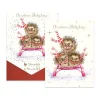'Sledgehogs' Hedgehog Christmas Card Pack