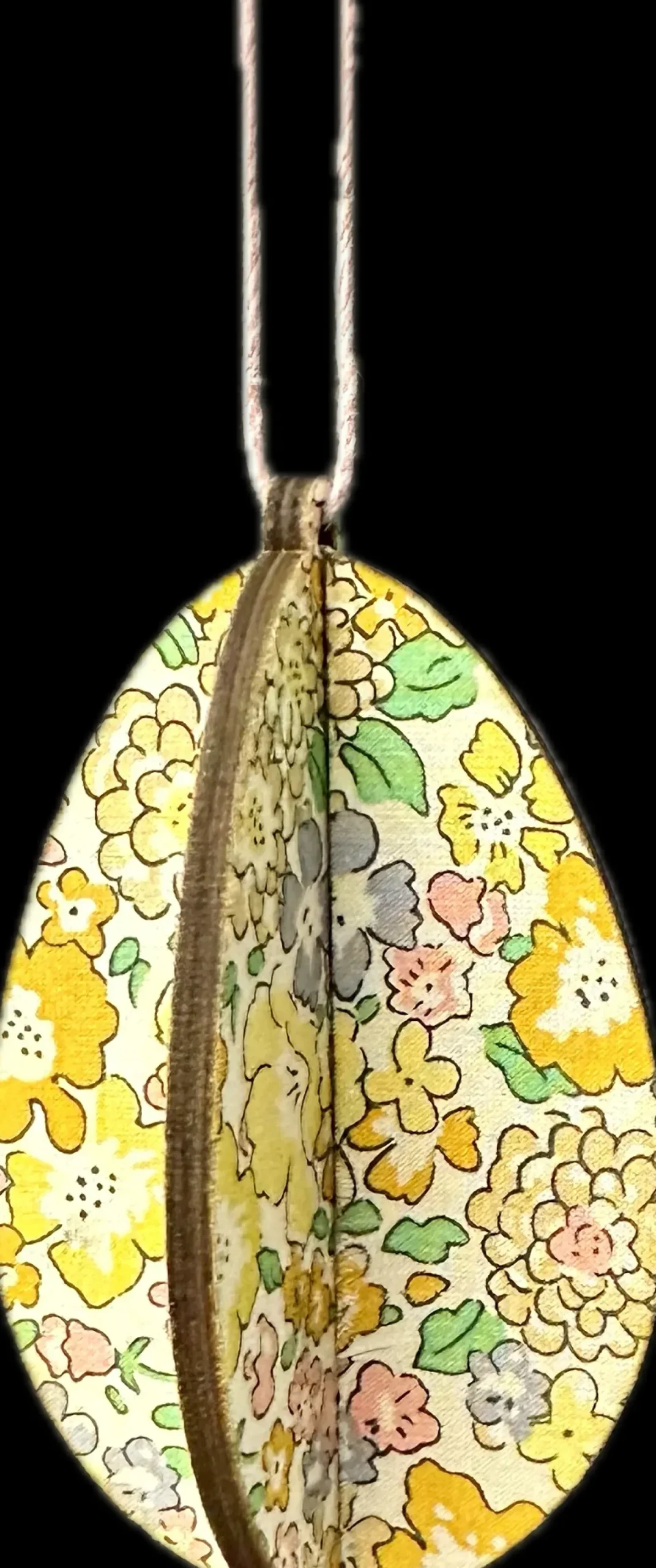 Small 3D Wooden Egg Decoration