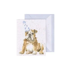 'Smile' Bulldog Gift Enclosure Card