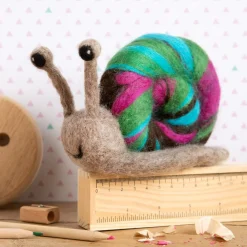 Snail Needle Felting Kit