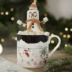 Snow Season Scene Mug