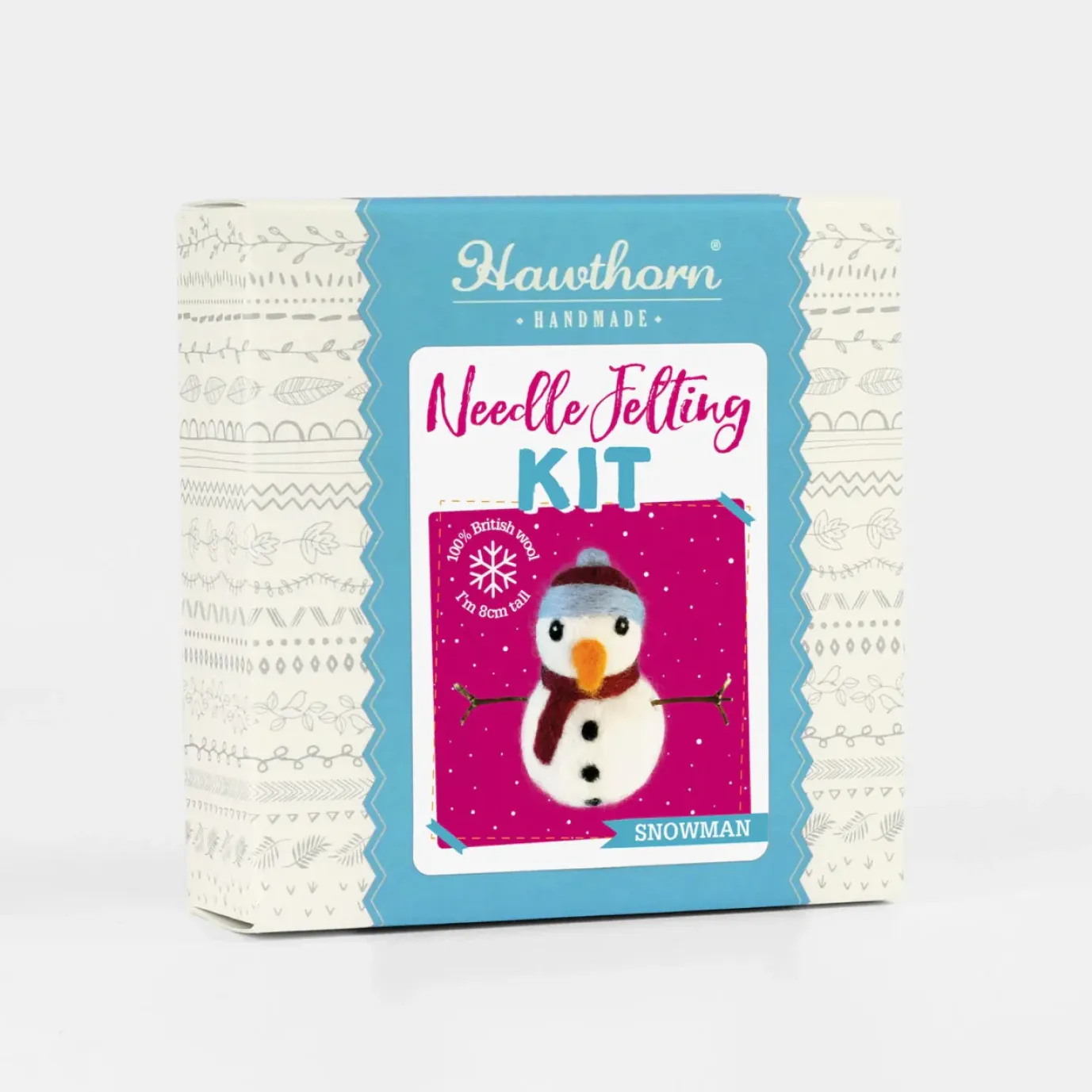Snowman Mini Felting Kit