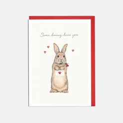 'Some Bunny Loves You' Valentine's Card
