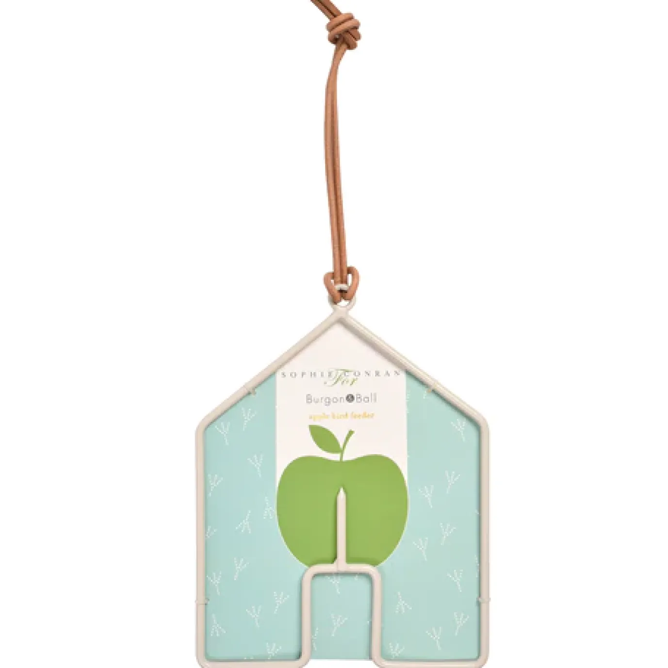 Sophie Conran Apple Bird Feeder-- House Shape