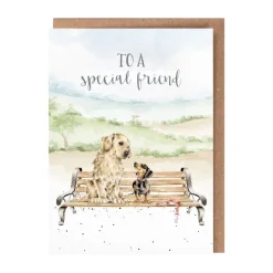 'Special Friend' Dog Greetings Card