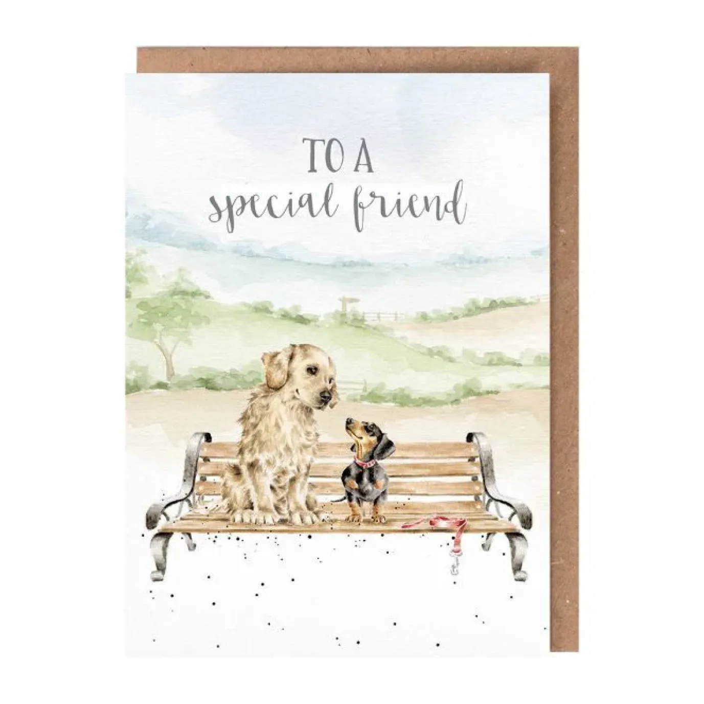 'Special Friend' Dog Greetings Card