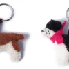 Spencer the Spaniel Key Ring - Pink
