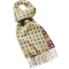 Spot Check Merino Lambswool Sage Multi Scarf