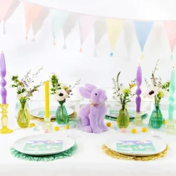 Spring Bunny Lilac Grass Bunny