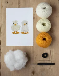 Spring Chicks Crochet Kit