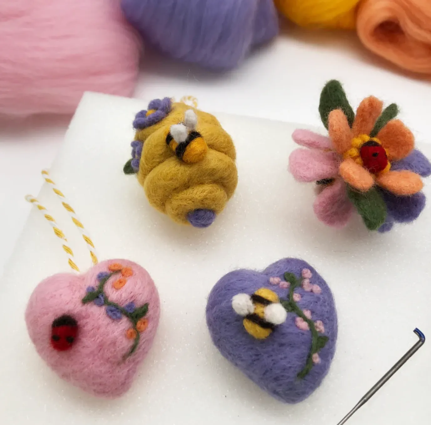 Springtime Needle Felting Kit