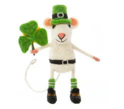 St. Patrick's Day Felt Mouse