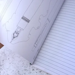 Stationery Notebook by Corinne Alexander