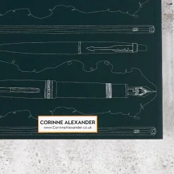 Stationery Notebook by Corinne Alexander