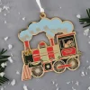 Steam Train Tree Decoration
