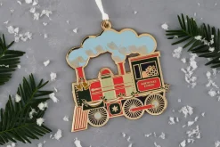 Steam Train Tree Decoration