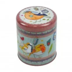 Stitched Birdies Short Round Caddy