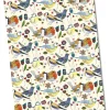 Stitched Birdies Tea Towel