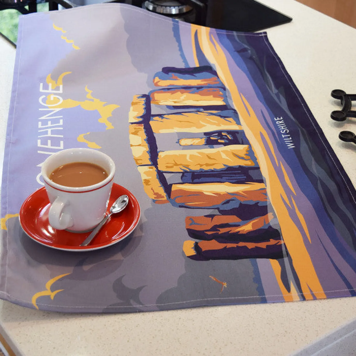 Stonehenge Tea Towel