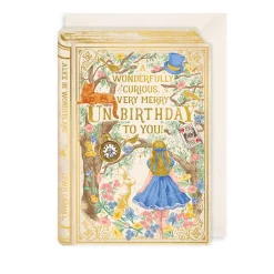 Storybook Alice in Wonderland Greeting Card