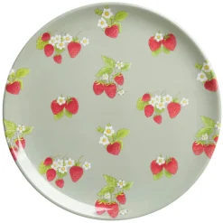 Strawberries Melamine Dinner Plate