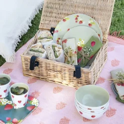 Strawberries Melamine Dinner Plate