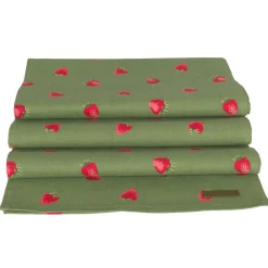 Strawberries Table Runner