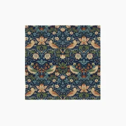 Strawberry Thief Navy Napkins - Set of 4